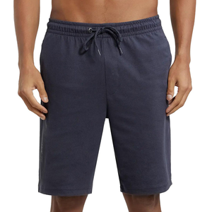 Pantalones cortos informales para hombre con logotipo personalizado al por mayor verano algodón transpirable secado rápido deportes gimnasio pantalones cortos para correr con cintura elástica - Product Image 1