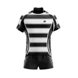 Top vente 100% Polyester Rugby uniforme pour adultes vêtements de sport de qualité supérieure, y compris les chemises Shorts maillots unisexe - Product Image 2