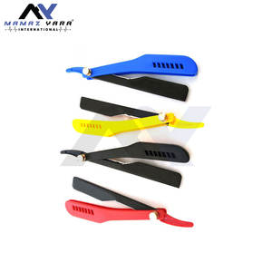 Navaja de Afeitar Profesional para Barbería, Navaja Plegable con Logotipo, Navaja de Peluquería, Deslizador para Afeitar Barba y Cabello - Product Image 4