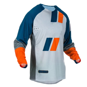 Jersey de Motocross en blanco para jóvenes, jersey de motocicleta sublimado personalizado, Jersey deportivo transpirable para motocicleta, Jersey de manga larga para bicicleta de montaña - Product Image 1