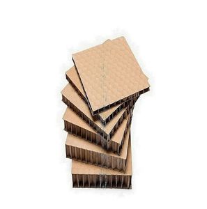 Hoja de cartón con núcleo de papel Kraft-Honeycomb ligera Material de embalaje y etiqueta ecológico - Product Image 1