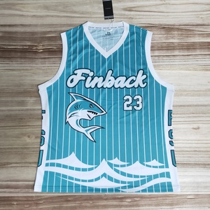 Maillot de basket-ball tatouage personnalisé maillot de jeunesse à séchage rapide pour enfants garçons vêtements de sport sans manches maillot de sublimation complet - Product Image 3