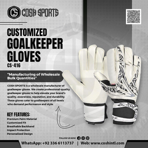 Guantes de Portero Profesionales Blancos y Negros con Diseño Tribal, Corte Negativo, Agarre de Látex, Guantes de Fútbol para Portero a Precios de Mayoreo - Product Image 6