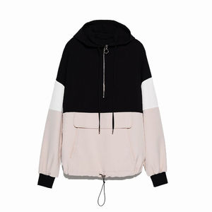 Conjunto Deportivo de Invierno para Mujer de Alta Calidad, Dos Piezas, Sudadera con Media Cremallera y Pantalones Jogger de Felpa de Algodón - Product Image 4