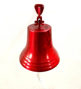 Timbre grande Vintage para puerta de interior y exterior, campana colgante para pared, decoración del hogar, barco náutico, Rojo - Product Image 5