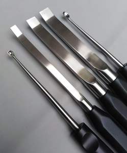 Curette d'os ciseau ascenseur périosté Instrument d'orthopédie chirurgicale 5 pièces Ce approuvé Curette d'os ciseau élévateur périosté - Product Image 2