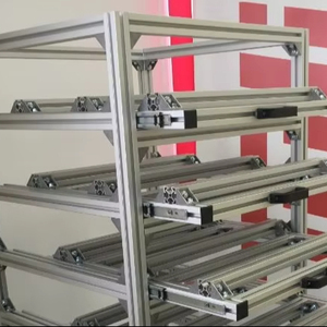 Perfil Estructural de Aluminio Serie 6000 con Estructura Resistente para Equipos Industriales y Líneas de Automatización - Product Image 1