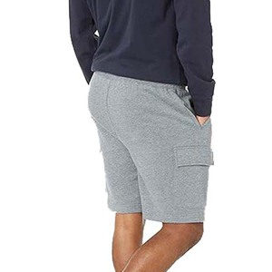 Winter Fleece with Pockets Streetwear for Bodybuilding Men's High Waist Gym Fitness Sweat Shorts High Quality Canvas - Product Image 4