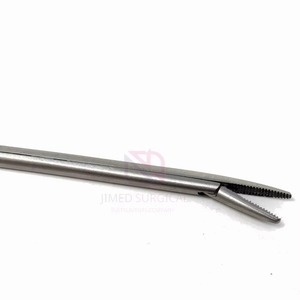 ENT Surgery Stainless Steel Manual Alligator Forceps <strong>Red</strong> Handle High Quality CE Certified Professional Medical <strong>Surgical</strong> <strong>SURGICAL</strong> - Product Image 6