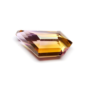 Hermosa piedra preciosa facetada de ametrino-Gemas de ametrino biológico de forma elegante-Piedra de corte suelto natural para hacer joyas - Product Image 4