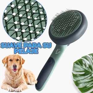 Spazzola autopulente personalizzabile per la rimozione dei peli di animali domestici, in acciaio inossidabile e materiale ABS, per cani e gatti - Product Image 3