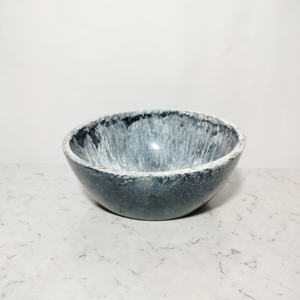 Ensaladera marrón de resina de diseño de tendencia para el hogar y hoteles, cuenco Venus de resina para servir comida con cuencos de diseño de concha de tortuga - Product Image 5