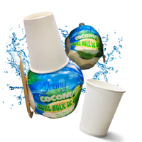 Hidratación Tropical Pura: Coco Fresco de Vietnam con Cáscara Semi-Despulpada, Pulpa Espesa y Agua de Coco Hidratante de Alta Calidad