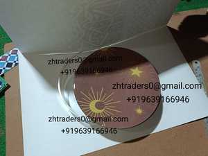 Lacquer Finish for Ramadan, Eid, and Festive Home Decor Luxury Middle Eastern Acrylic Box with enamel printed lid Chocolate - Product Image 4