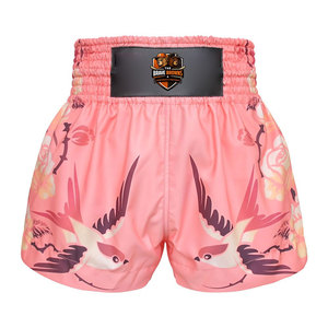 Pantalones Cortos de Muay Thai Cómodos, Ligeros, Duraderos y de Secado Rápido, 100% Poliéster, para Entrenamiento en el Gimnasio, Práctica Diaria y Uso en Artes Marciales - Product Image 1