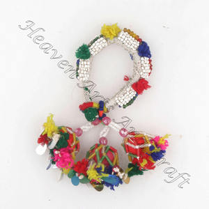 Vintage Cotton Multi Colorful Pearl <b>Beaded</b> Banjara Tassel Armlet Wristband/<b>Bracelets</b> Antique Gypsy <b>Bracelets</b> <b>Bracelets</b> <b>for</b> <b>Women</b> - Product Image 5