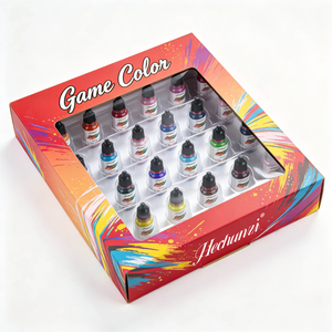 Kit de Pintura Acrílica de Alta Calidad <span class=keywords><strong>para</strong></span> Miniaturas de Juegos, 36 Colores <span class=keywords><strong>para</strong></span> Modelismo - Product Image 4