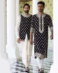 2023 ZARDOZI EMBROIDERY Designer Sherwani with Matching Shoes Beautiful Party-Wear/Wedding Outfit Plus Size Available - Product Image 1