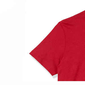 Polos Polo camiseta algodón impreso liso Casual cuello manga corta transpirable Jersey Polo camisetas - Product Image 4