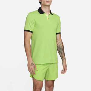 Polo de golf pour homme en coton polyester de marque OEM, neuf, en gros, uniforme décontracté, impression personnalisée, broderie de logo, polo pour homme 2024 - Product Image 4