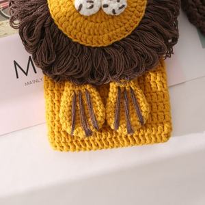 Creative Hand-Made Crocheted Other Mobile <b>Phone</b> Bag Small Animal Pattern Fashionable Accessory for Women Cute Girls EFANBEANIE - Product Image 4