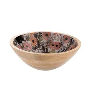 Bol de service de légumes dernier cri utilisé pour la vaisselle en vrac fabricant impression numérique bols en bois de mangue - Product Image 2