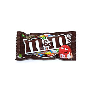 Chocolate M&Ms Dulce Listo para Consumir, en Forma Sólida, con Aditivos de Nueces y Galletas para Distribución Continua - Product Image 1