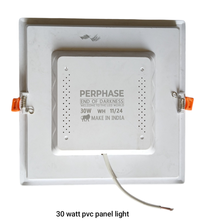 30W Sleek Frameless LED Panel Light Modern Design Square PVC Panel ...