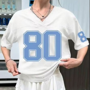 เสื้อซ้อมอเมริกันฟุตบอลคุณภาพสูงแบบสั่งทำพิเศษ ทรงโอเวอร์ไซส์ ผ้าตาข่าย พิมพ์ลายด้วยความร้อน กันน้ำ ระบายอากาศได้ดี เหมาะสำหรับฤดูหนาว - Product Image 1