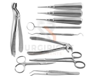 Outils orthodontiques réutilisables en acier inoxydable SurgiRight de haute qualité Source d'alimentation électrique manuelle chirurgicale dentaire à Double extrémité - Product Image 1