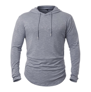 Men's Lightweight Fleece Pullover Hoodie Casual Stretchy Long Sleeves Pocket Eco-Friendly Quick Dry Breathable Winter Autumn - Product Image 5