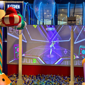 كرة سماش للاعبين المكتبيين، لعبة تفاعلية رقمية لضرب الكرة بالإسقاط الضوئي، جدار هدف سماش للأطفال في الملاعب - Product Image 1