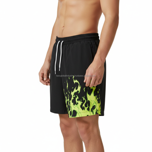 Shorts de bain pour hommes imprimés avec un motif personnalisé, séchage rapide, logo personnalisé, sublimation, vêtements de plage d'été - Product Image 6