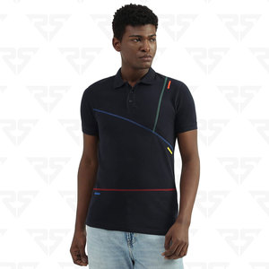Camiseta Polo personalizada de alta calidad para hombre, camisa de golf lisa de secado rápido con diseño estampado de Color sólido, venta al por mayor directa de fábrica - Product Image 1