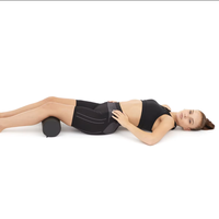Coussin de rouleau en mousse PU légère, imperméable, recouvert de cuir, en tissu non tissé à mémoire de forme, pour équipement sportif et fitness sain