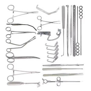 Ensemble professionnel d'instruments chirurgicaux en acier inoxydable de 25 pièces pour la chirurgie d'adénoïdectomie de l'amygdalectomie - Product Image 5