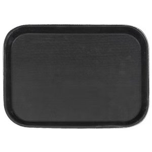 Plateau de table design fantaisie en aluminium noir, plateau de service en métal, plateau de service décoratif pour la maison, la cuisine, la salle à manger, plateau de service pour collations, en vente - Product Image 1