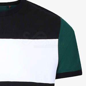 Fabricant pakistanais, t-shirts pour hommes en coton 100% de haute qualité, vente en gros, dernier design, séchage rapide, respirant, manches courtes, pas cher - Product Image 2