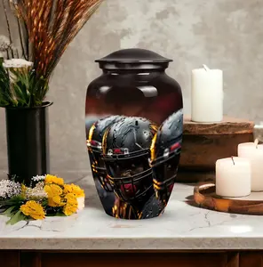 ถ้วยโลหะสำหรับเก็บอัฐิของนักฟุตบอลอเมริกันในวันฝนตก 10 ชิ้น สำหรับผู้ใหญ่ - Product Image 3