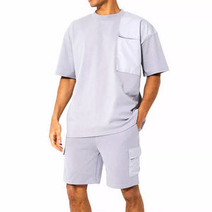 Pantalones Cortos Deportivos Personalizados con Logotipo, Estilo Urbano, 100% Algodón, para Hombre - Product Image 1