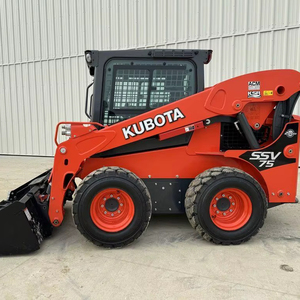 Nuevo Kubota SSV75 Skid Steer Loader 5Ton Bucket Crawler Tipo móvil Motor Bomba Gear Core Componentes Buen precio - Product Image 1