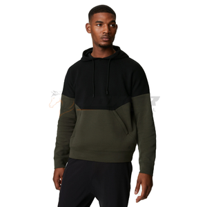 Sweats à capuche coupe régulière pour hommes Style de rue Tissu doux brodé thermique pour l'hiver Prix de gros confortable Blanc uni - Product Image 1