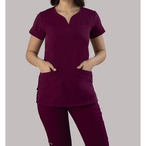 Traje médico de alta calidad, médico y enfermera uniforme de trabajo, uniforme de Hospital, conjuntos de higos, uniforme de salón de belleza, ropa de trabajo, chaqueta de enfermera - Product Image 2