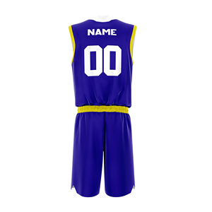 Diseña Tu Propio Uniforme de Baloncesto 100% Poliéster Último Estilo Uniforme de Baloncesto de la Mejor Calidad - Product Image 2
