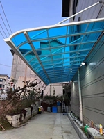 Auvent de fenêtre en aluminium pour l'extérieur, bricolage, auvent incurvé, toldos de ventana