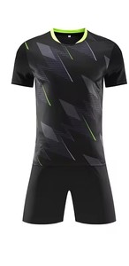 ชุดยูนิฟอร์มฟุตบอลกำหนดเองโพลีเอสเตอร์100% ชุดนักฟุตบอลยอดนิยมสำหรับทีมคลับ - Product Image 2