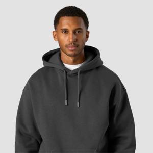 Elegante Sudadera con capucha de entrenamiento para hombre con Capucha ajustable Ajuste seguro para actividades al aire libre y ropa informal - Product Image 2