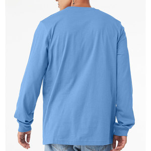 Camiseta de manga larga unisex de ajuste holgado de alta calidad, camisetas atléticas de manga larga suaves - Product Image 6