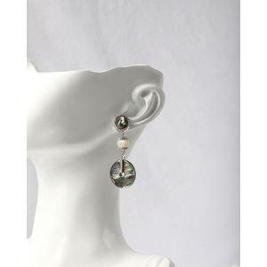 Pendientes de Moda con Concha de Abulón - Product Image 4