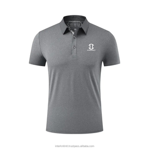 Camiseta para Hombre, 100% Algodón, Tejido de Punto, Bordado con Estampado Frontal, Transpirable, Manga Corta, Informal, Deportiva, de Golf, Alta Calidad, Elástica - Product Image 5